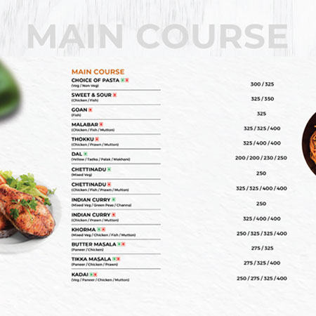 Exquisite Dining Choices, best Biryani resort in mahabalipuram